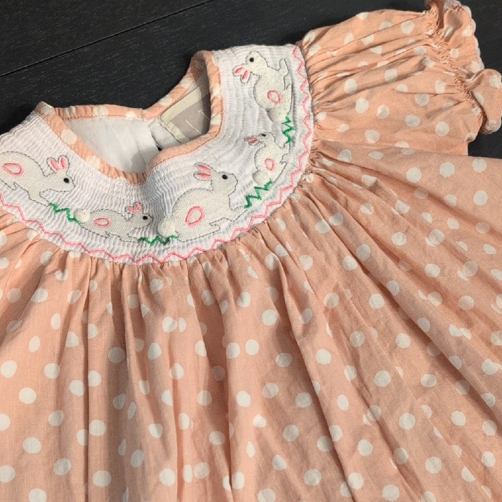 Cactus Pink and White Casual Dress